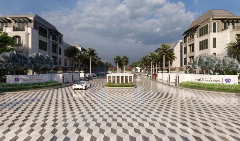 lokasi bukit podomoro jakarta